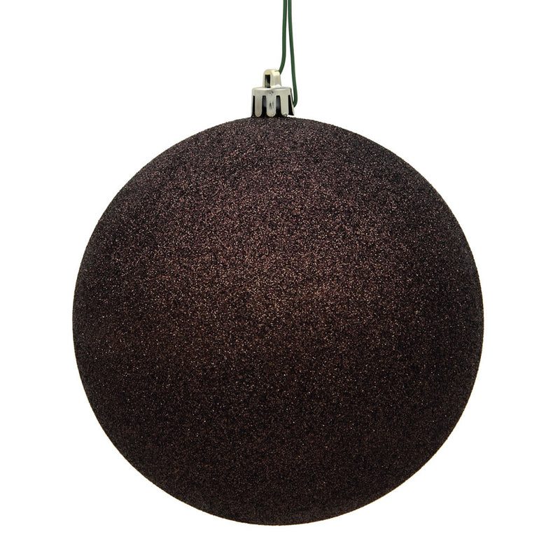 2.75" Chocolate Ball Ornament. Pack of 12