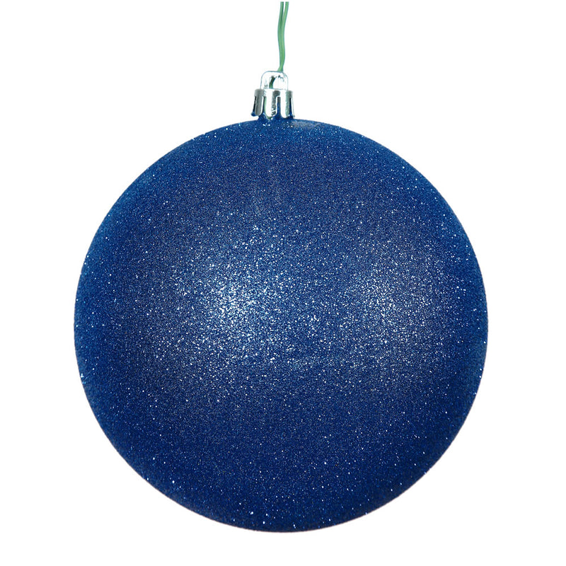 2.4" Cobalt Blue Ball Ornaments. Pack of 24