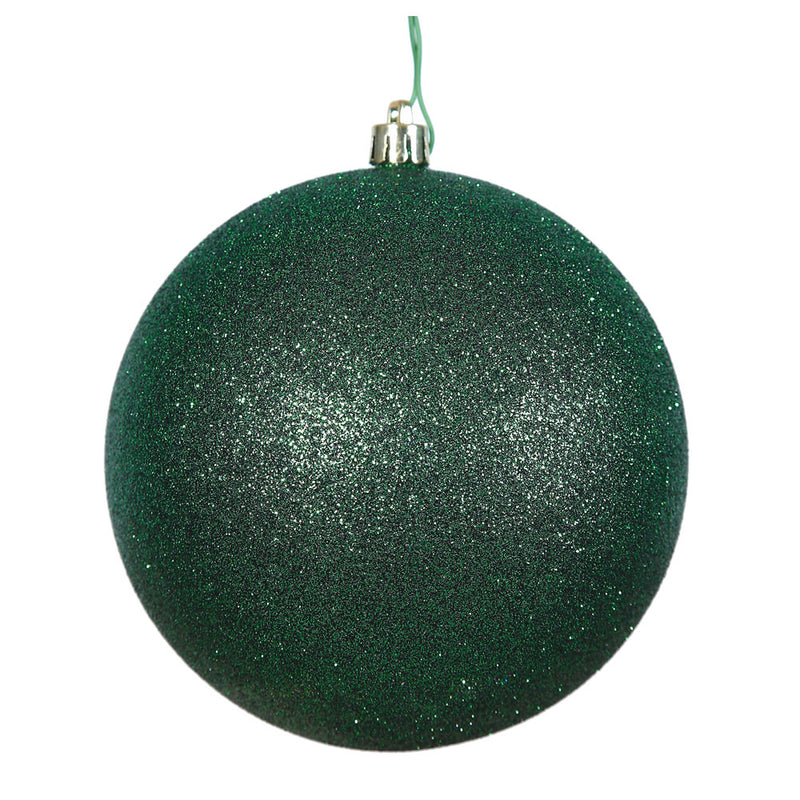 2.4" Emerald Ball Ornaments. Pack of 24