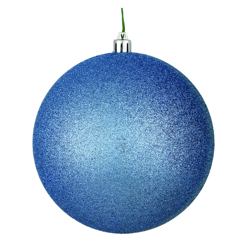 3" Periwinkle Ball Ornament. Pack of 12