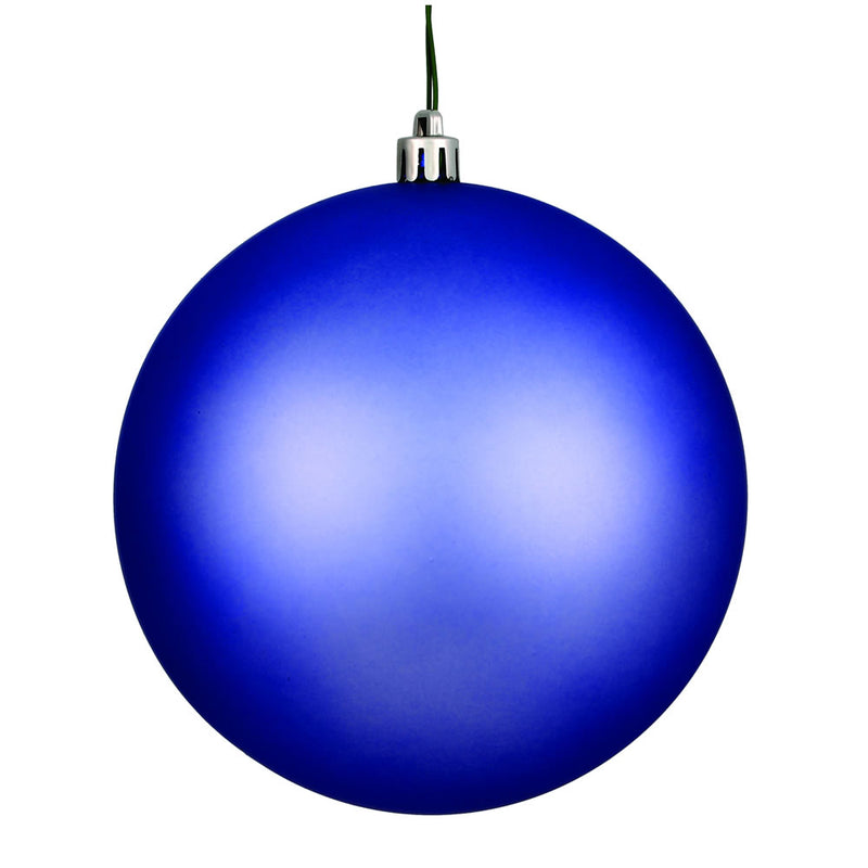 2.75" Periwinkle Ball Ornament. Pack of 12