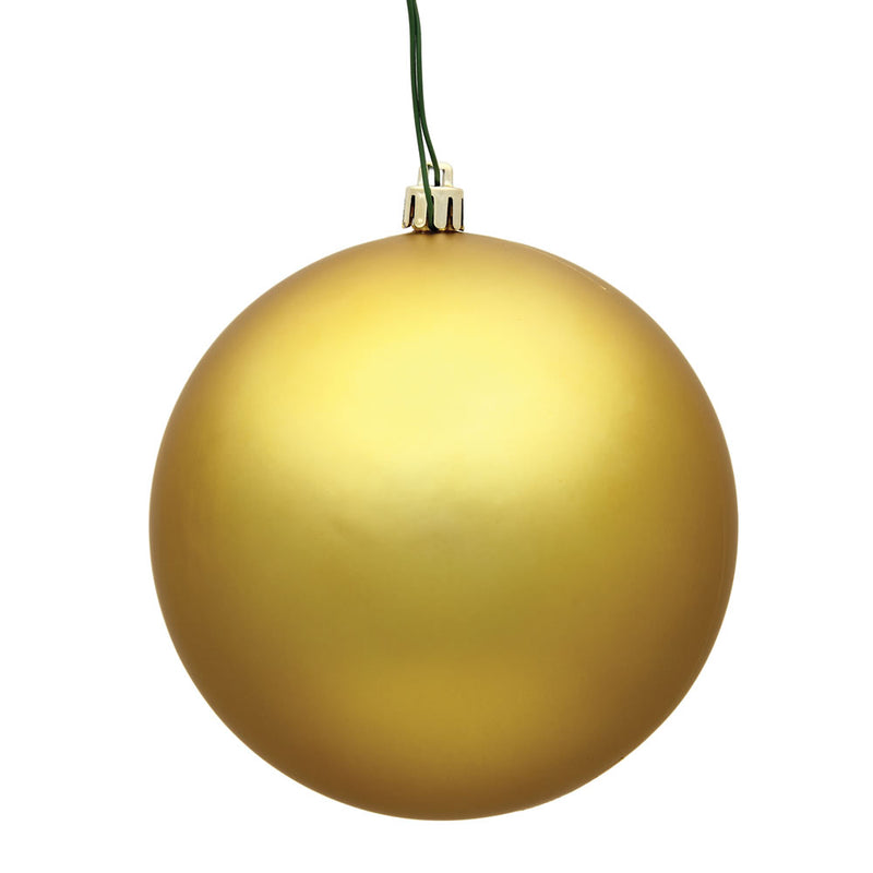 2.4" Gold Ball Ornaments. Assorted Pack of 24