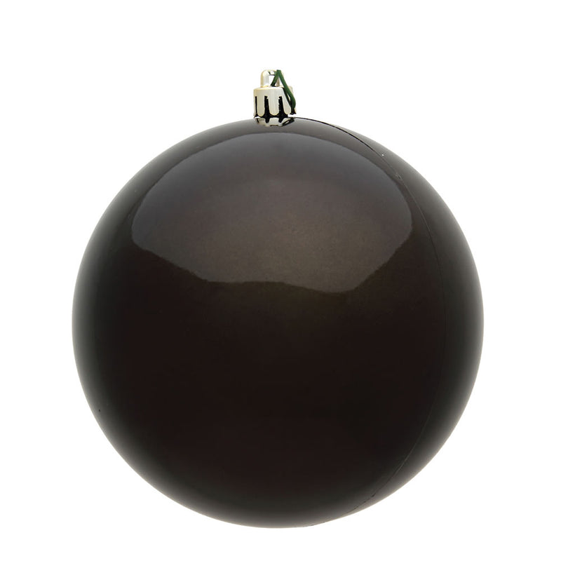 2.75" Gunmetal Ball Ornaments. Pack of 20