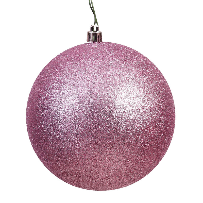 4.75" Mauve Ornament Assortment Pack of 4