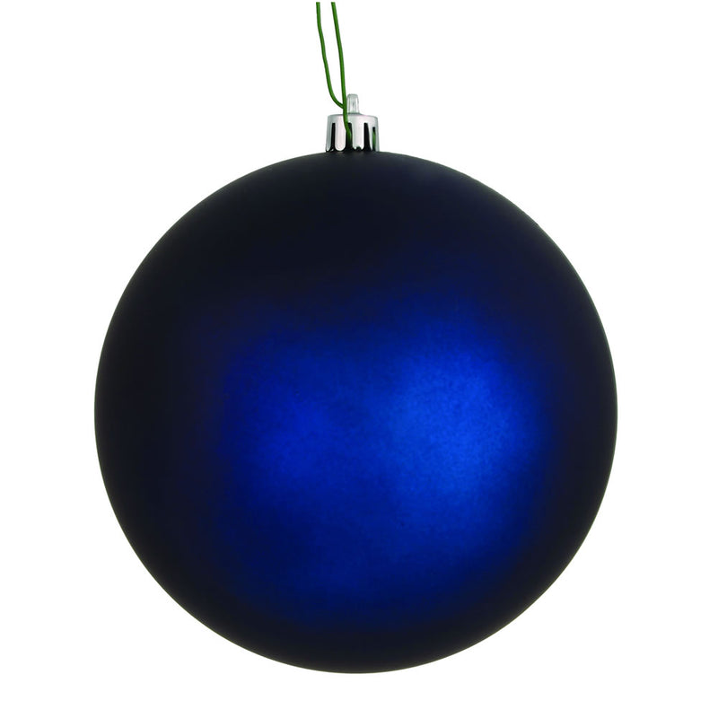 2.75" Midnight Blue Ball Ornament. Pack of 12