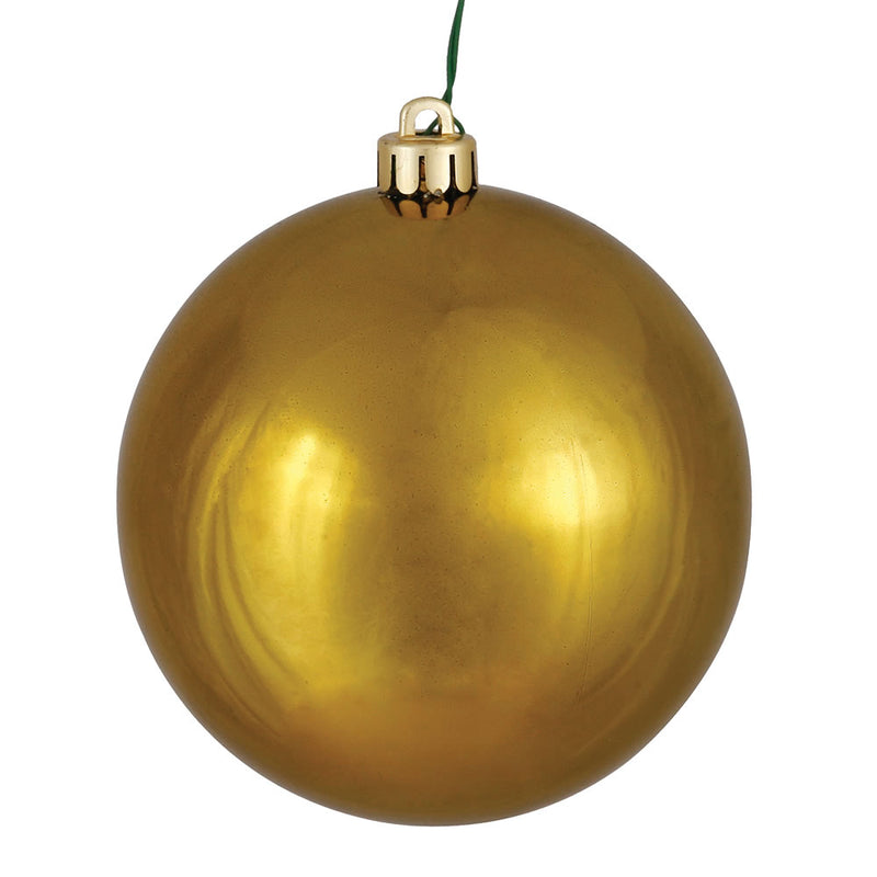 3" Olive Ball Ornament. Pack of 12