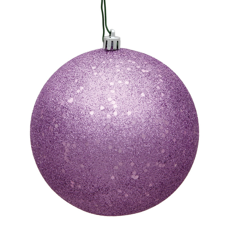 6" Orchid pink Sequin Finish Ball