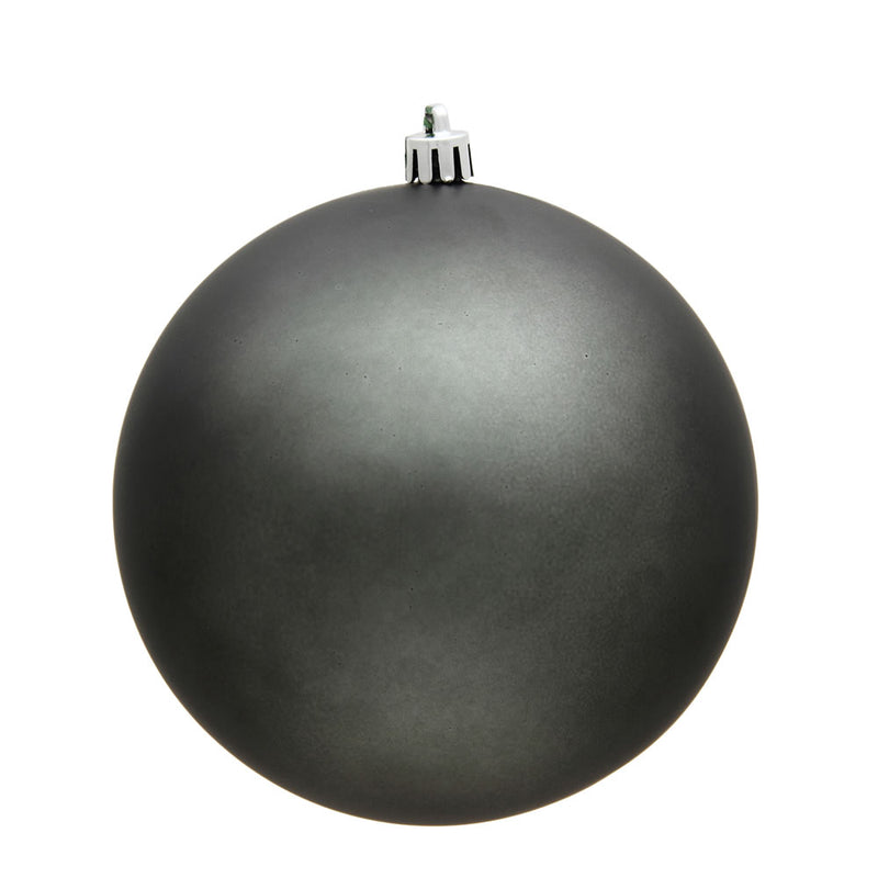 2.4" Pewter Ball Ornaments. Assorted Pack of 24