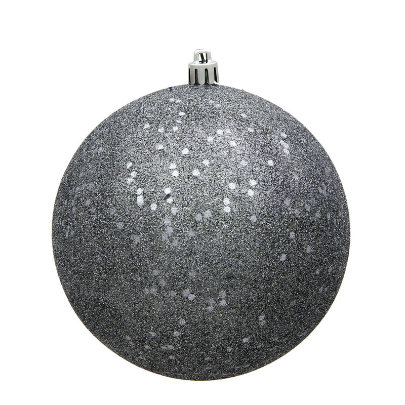 6" Pewter Ball UV Pack of 4