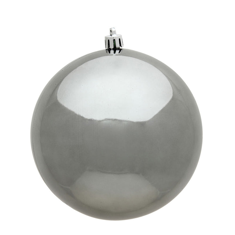 2.4" Pewter Ball Ornaments. Assorted Pack of 24