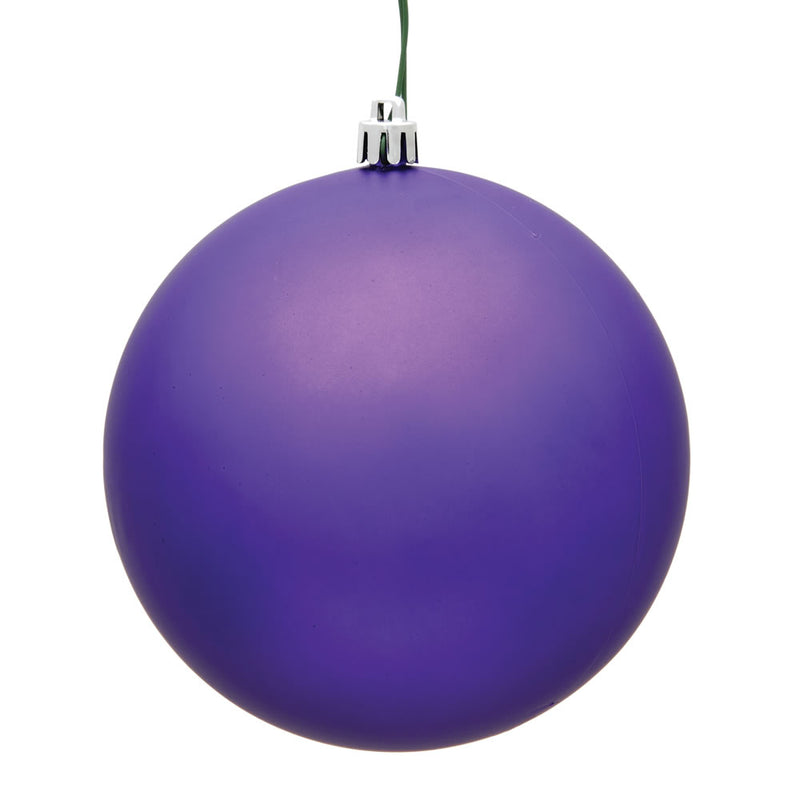 6" Purple Ball UV Pack of 4