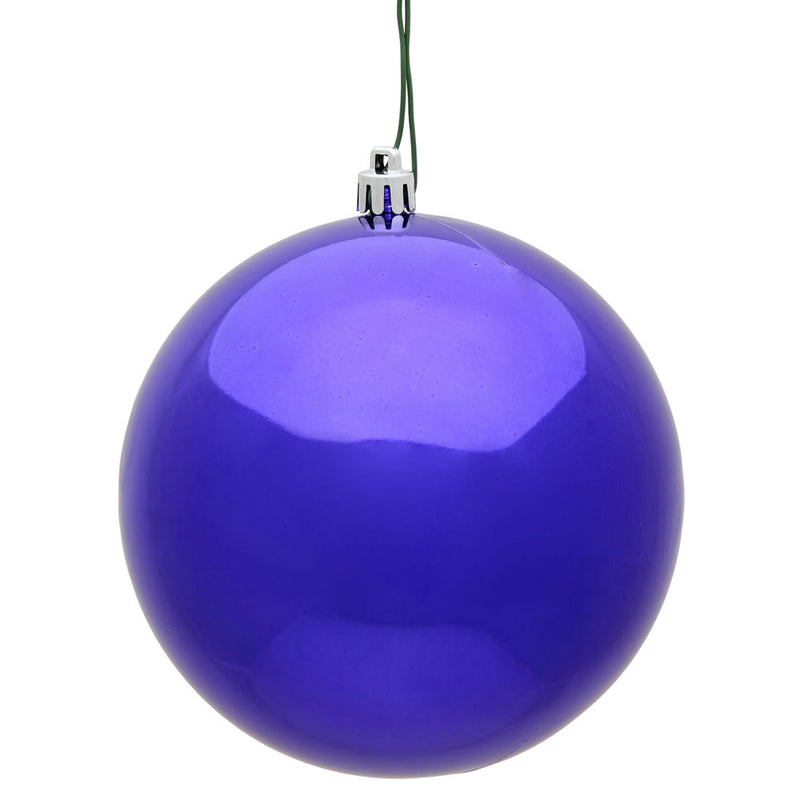 6" Purple Ball UV Pack of 4