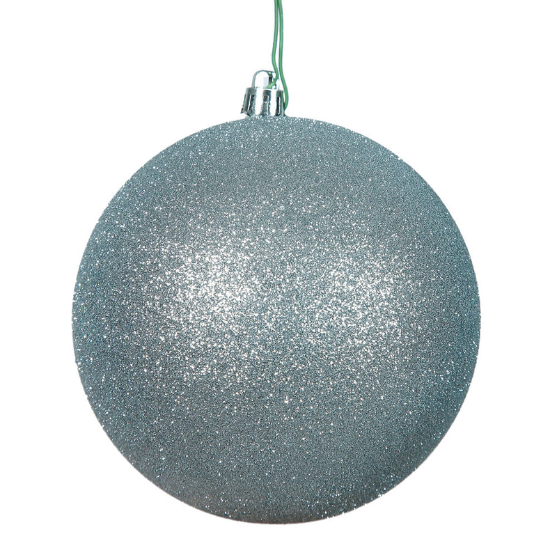 2.4" Silver Ball Ornaments. Pack of 24