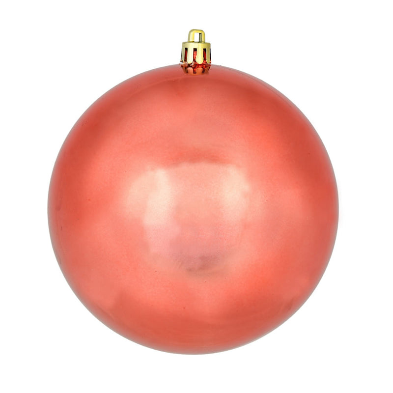 2.4" Coral Ball Ornaments. Assorted Pack of 24