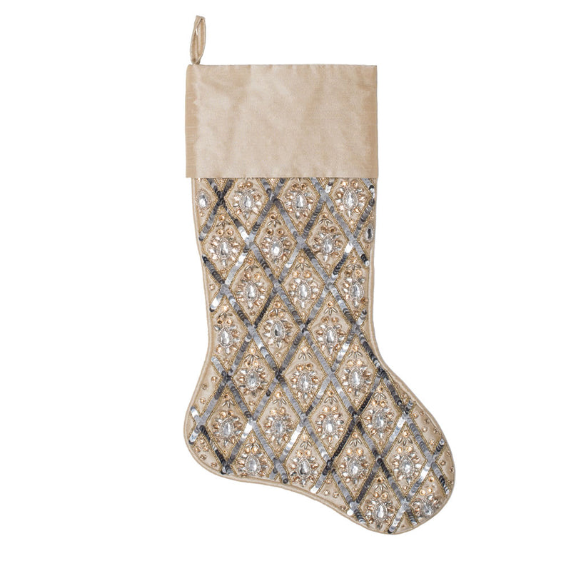 20" Sequin Pattern Stocking